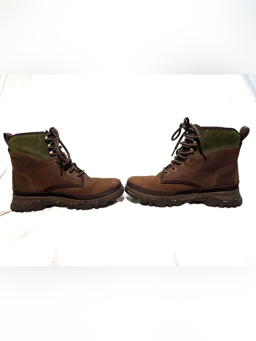 Ariat Moresby H20 Waterproof Boot Brown/Olive Women's 9.5 - Picture 4 of 14